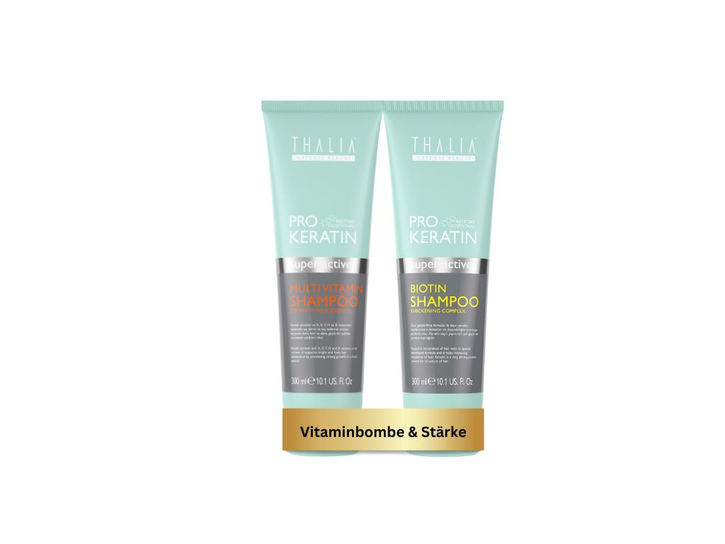 DuoSet PRO-KERATIN Multivitamin + PRO-KERATIN Biotin Shampoo à 300ml