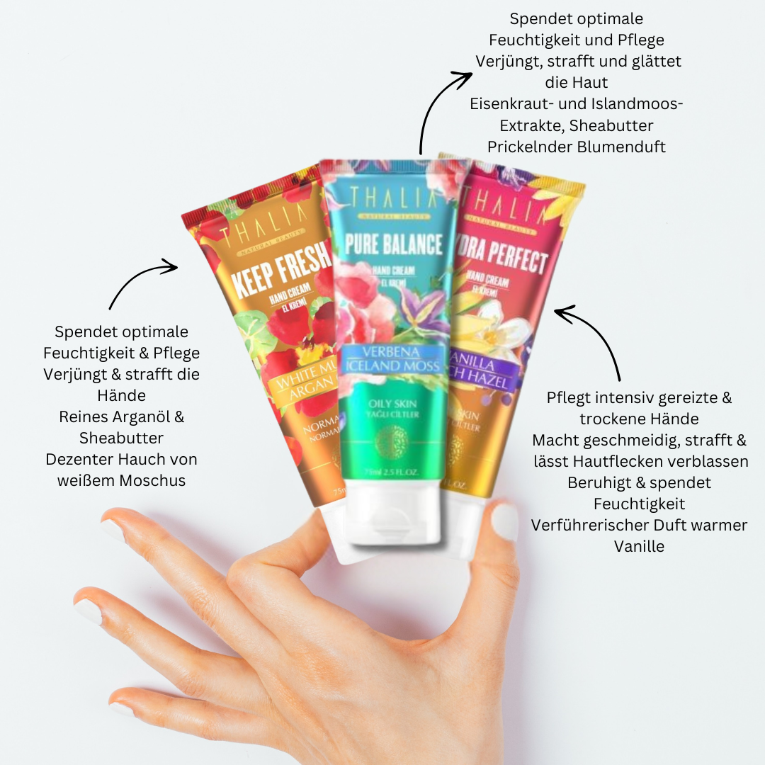 B-WARE Weißer Moschus & Arganöl Handcreme 75ml