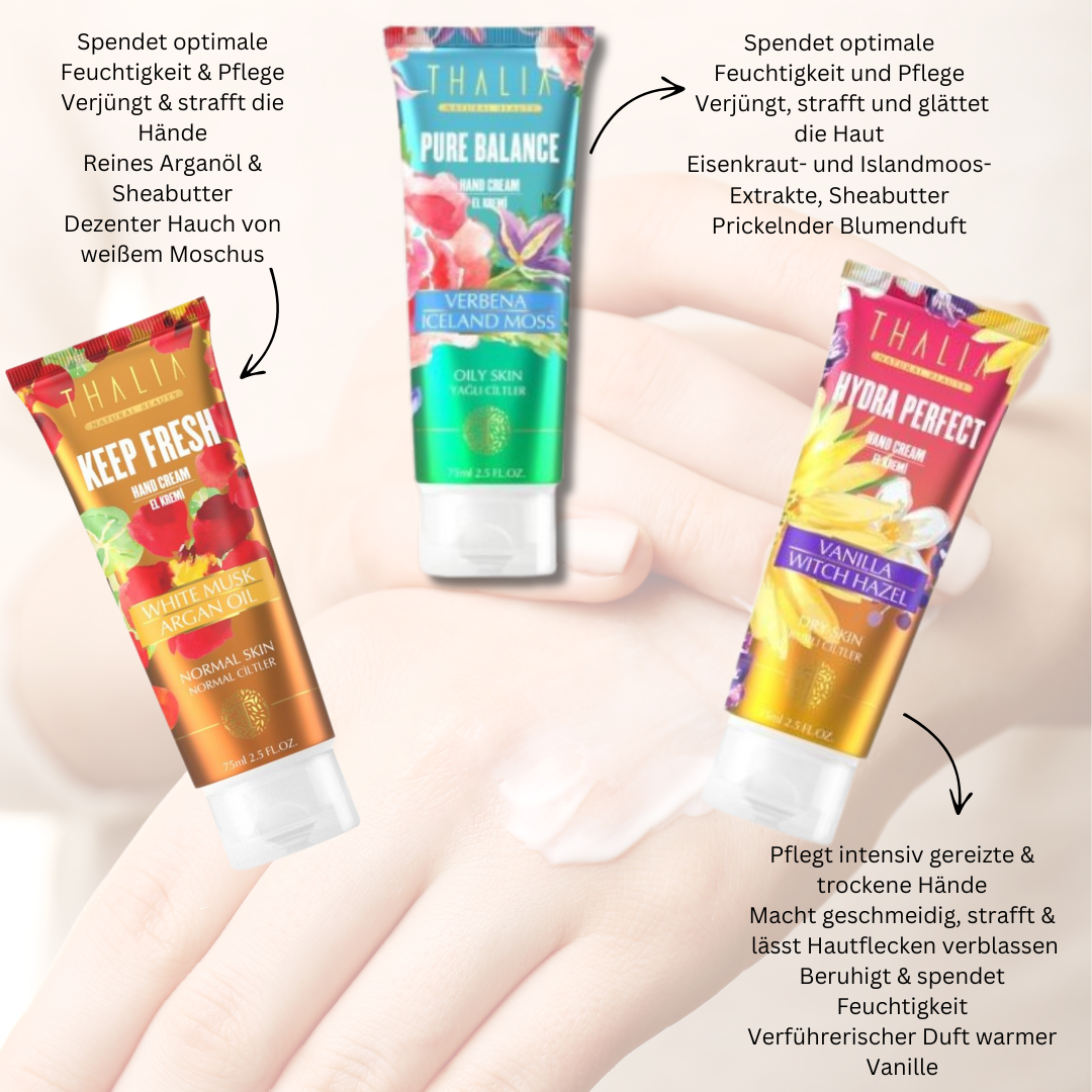 Verbene & Isländisches Moos Handcreme 75ml