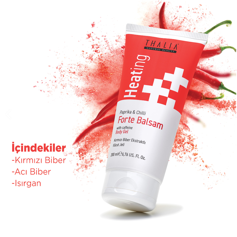 1 + 1 Gratis Paprika & Chilli Massagegel/ Forte Balm 200ml