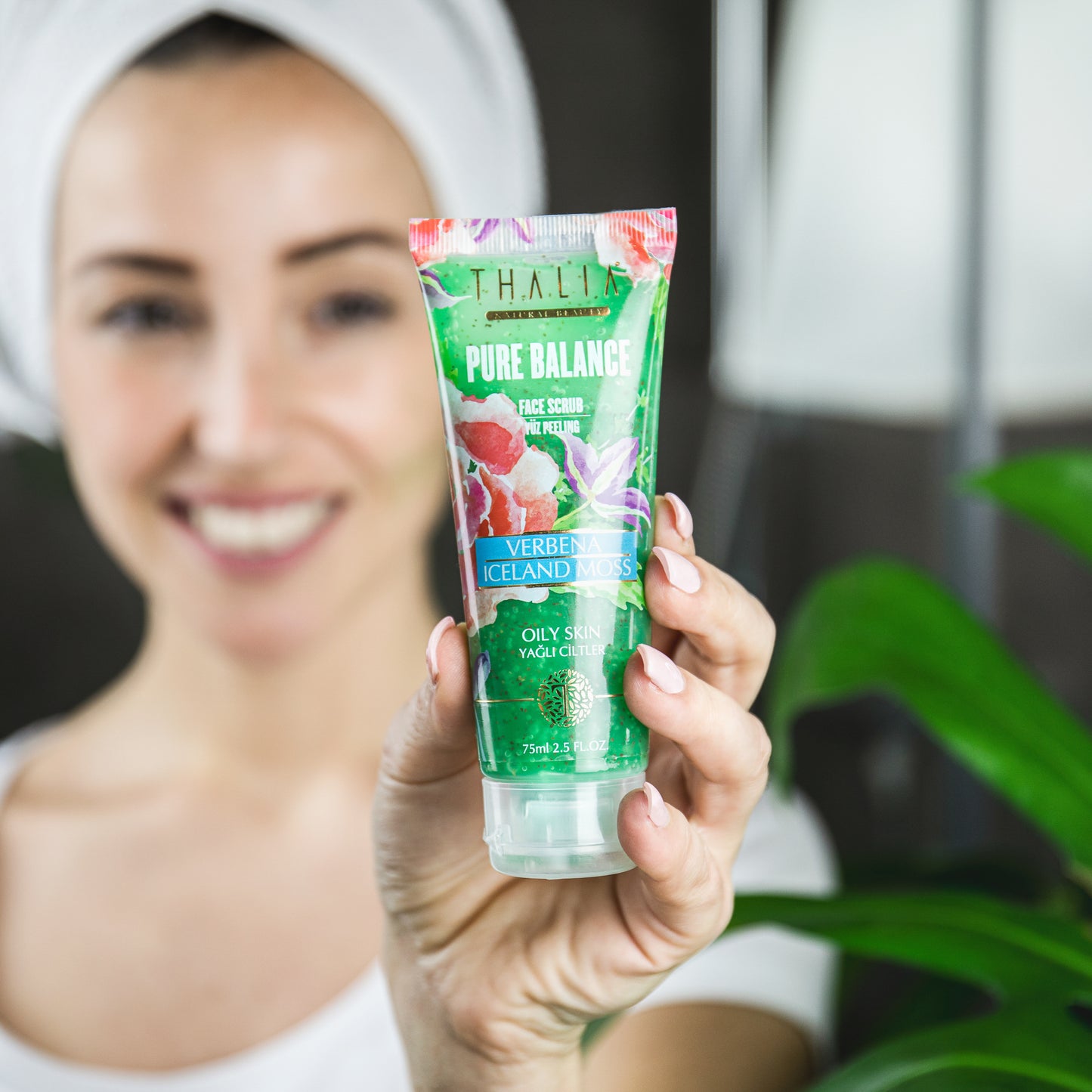 Verbene & Isländisches Moos Gesichtspeeling 75ml