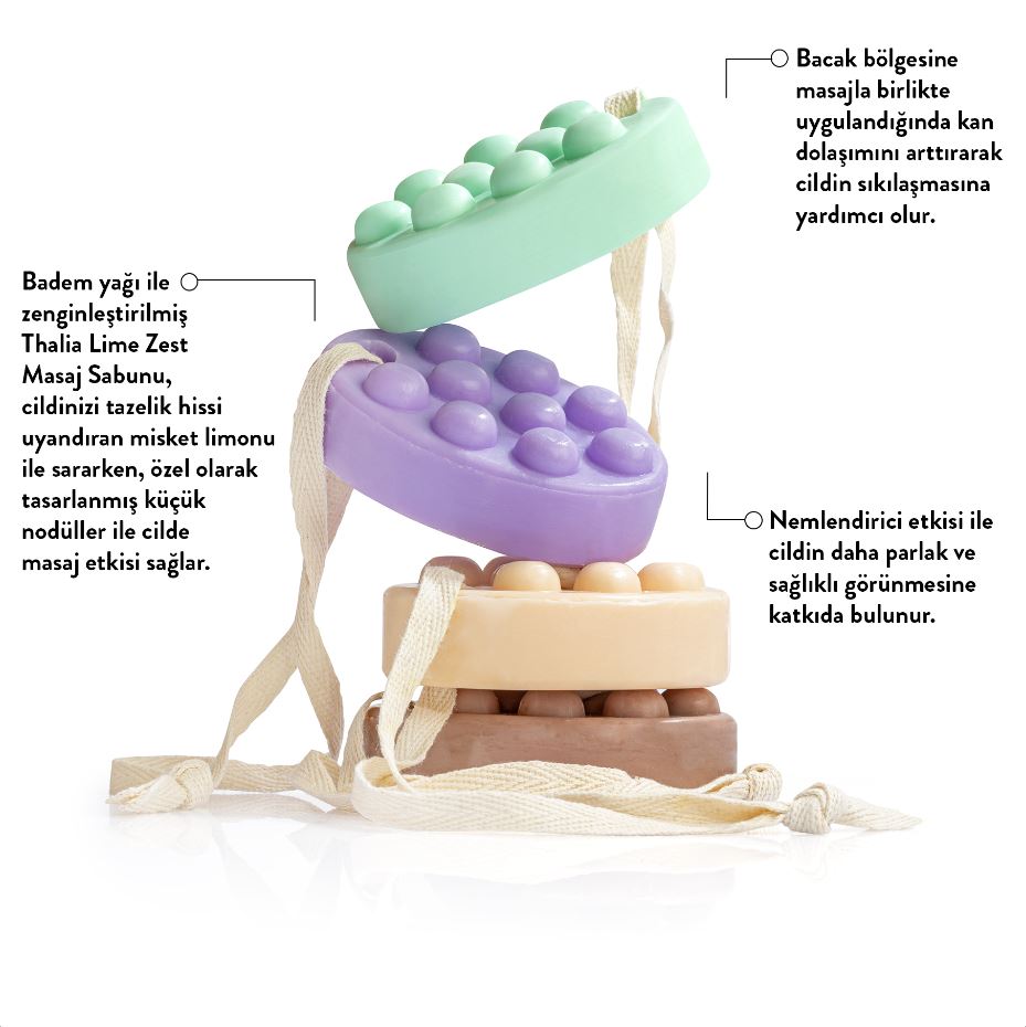 Lime Zest Massage Seife 110g