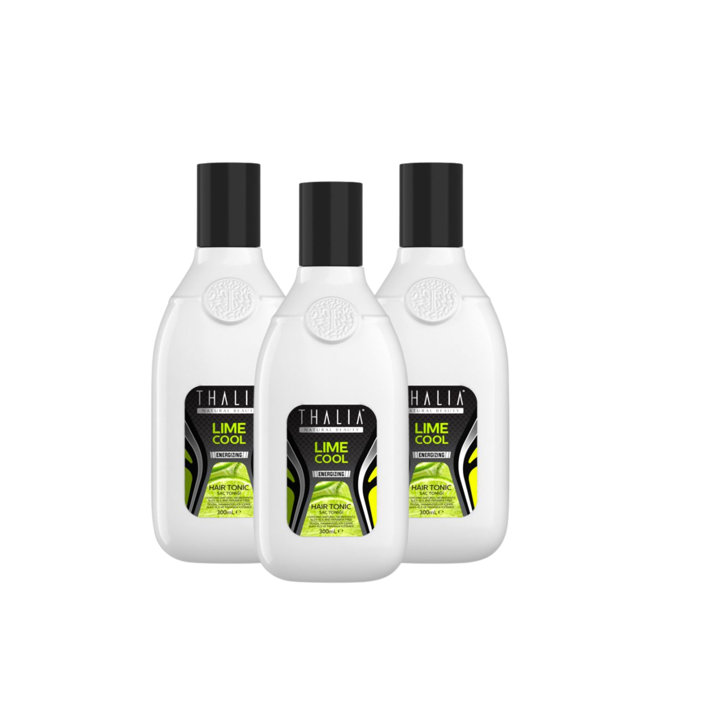 SparSet - 3x Lime & Cool Haartonikum à 300ml