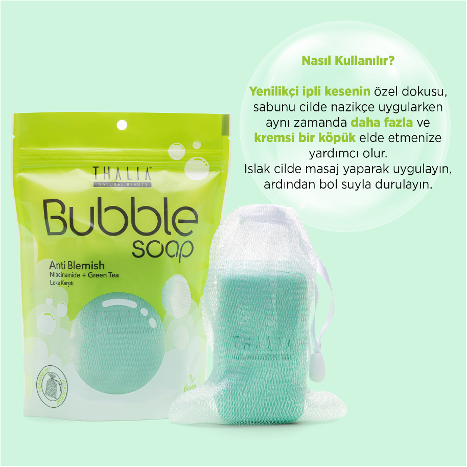 BUBBLE Serum-Seife - Anti-Flecken 140g