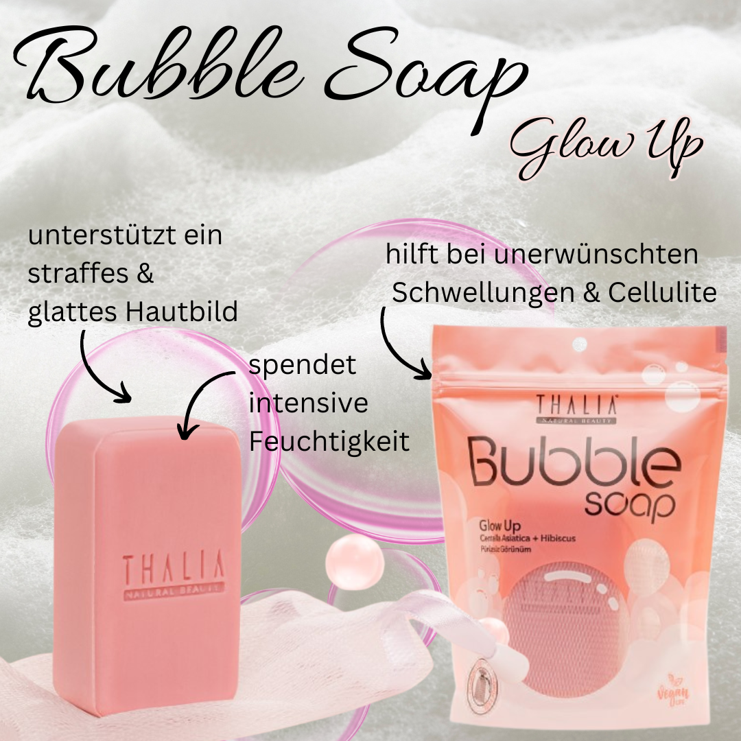 BUBBLE Serum-Seife - Glow Up 140g