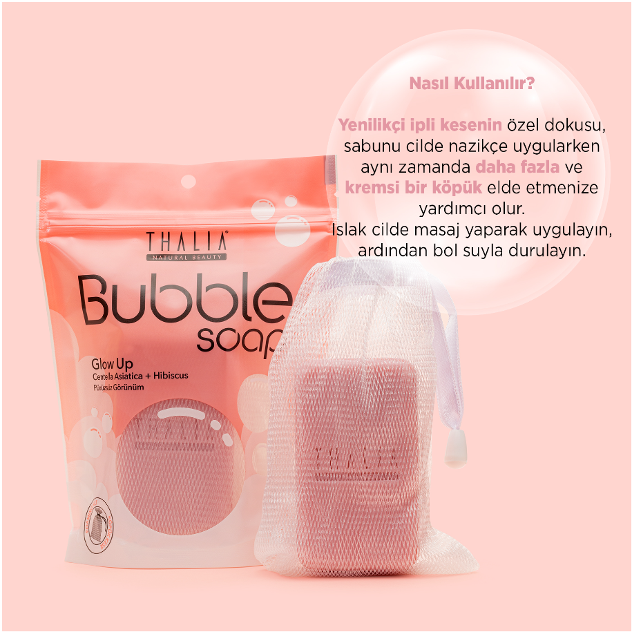 BUBBLE Serum-Seife - Glow Up 140g