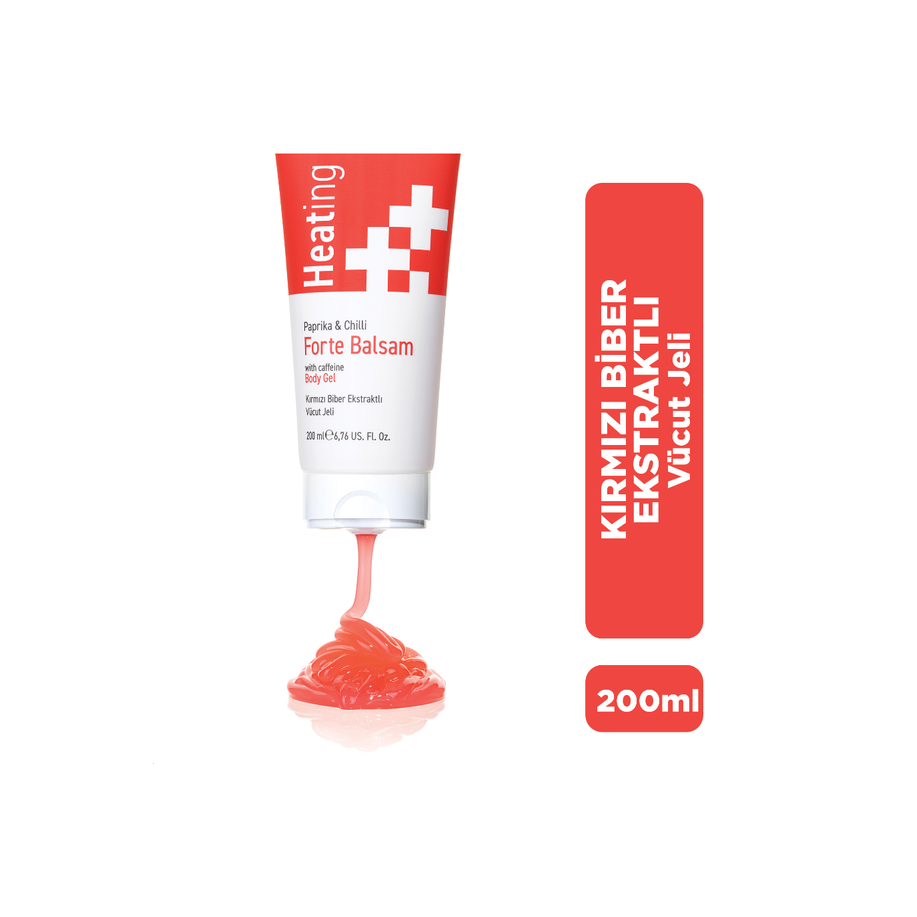 Paprika & Chilli Massagegel/ Forte Balm 200ml