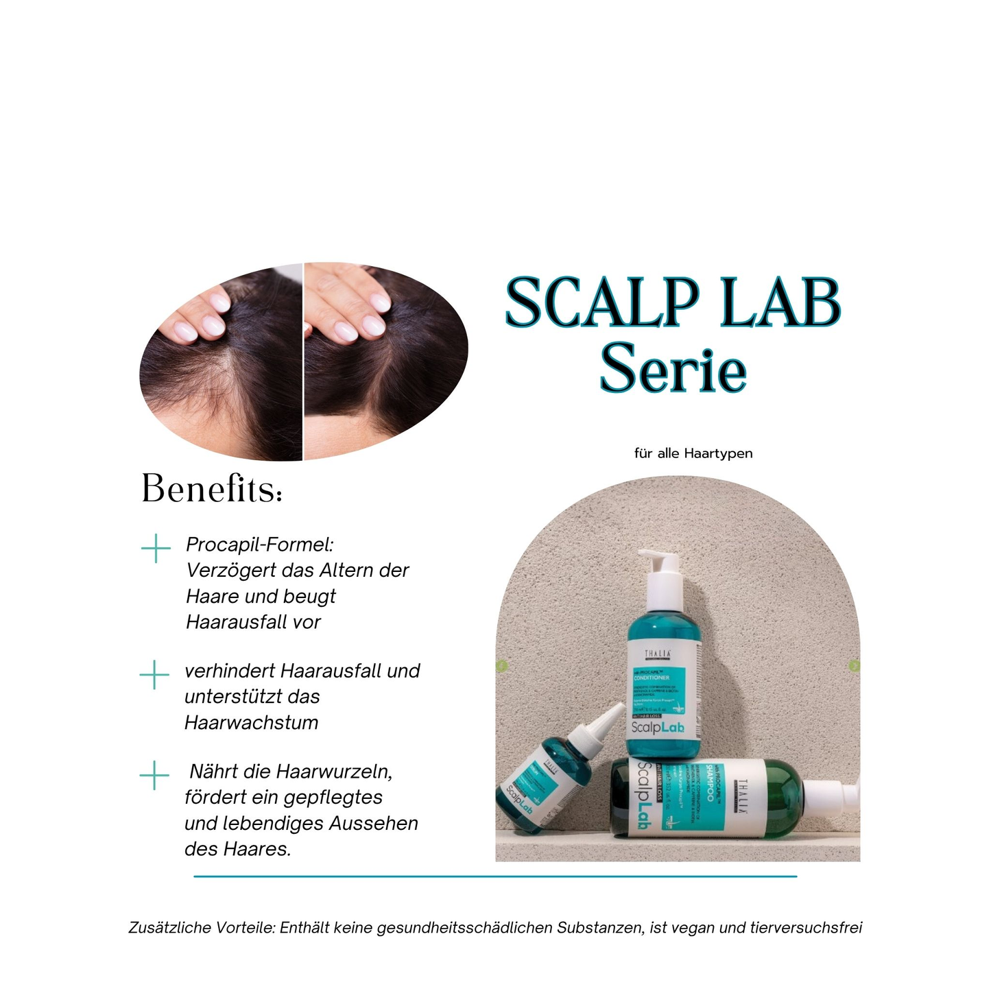 SCALP LAB Shampoo - Anti-Haarausfall 400ml