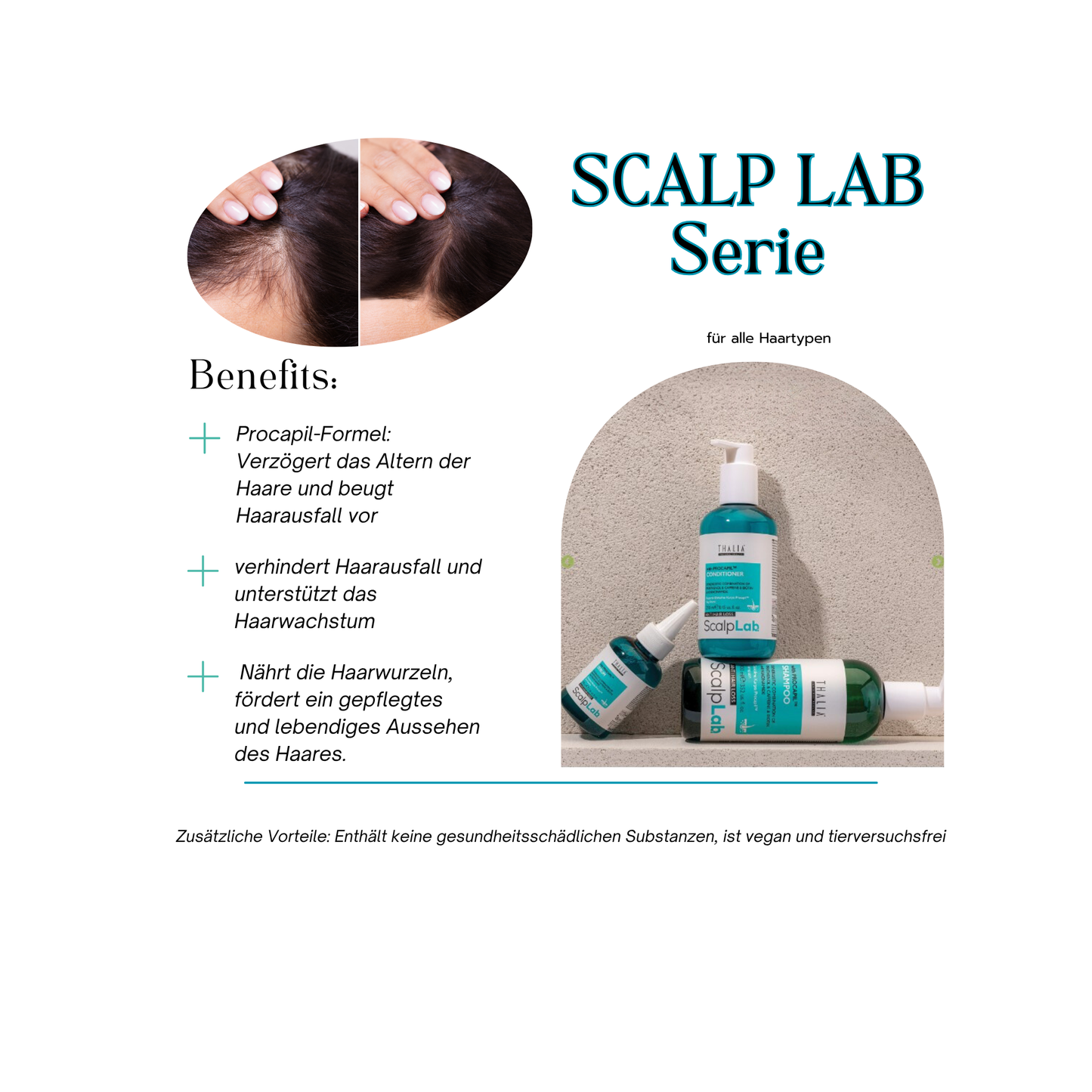 SCALP LAB Serum - Anti-Haarausfall 100ml