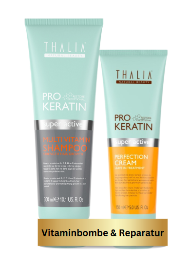 DuoSet PRO-KERATIN Multivitamin Shampoo 300ml & PRO-KERATIN Perfection-Cream 150ml