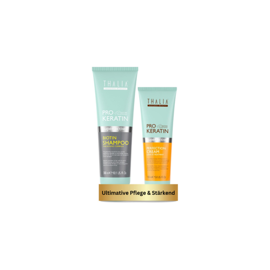 DuoSet PRO-KERATIN Biotin Shampoo 300ml & PRO-KERATIN Perfection-Cream 150ml