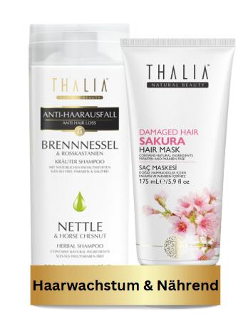 DuoSet Brennnessel Shampoo 300ml + Sakura Haarmaske 175ml