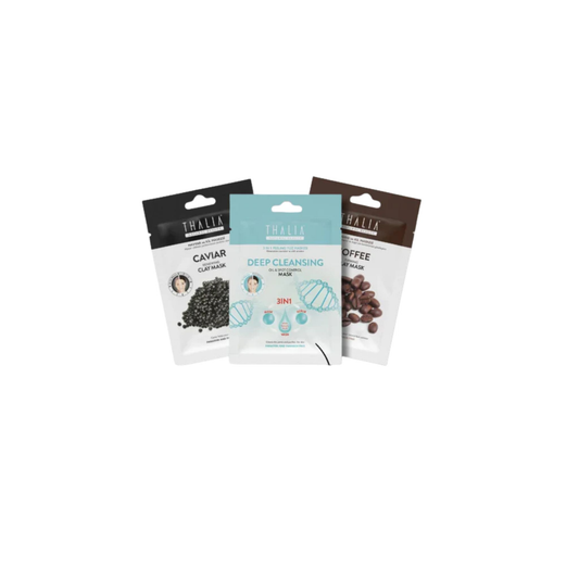 MixSet - Kaviar + 3in1 Peeling + Kaffee Gesichtsmaske à 15ml (=45ml)