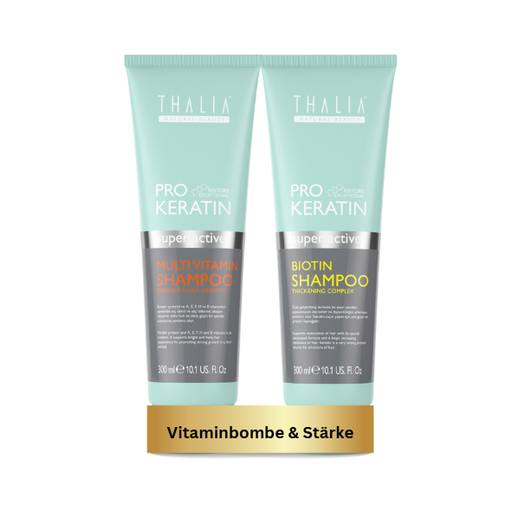 DuoSet PRO-KERATIN Multivitamin + PRO-KERATIN Biotin Shampoo à 300ml