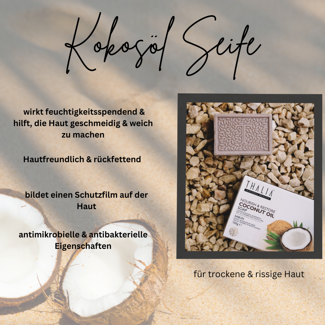 Kokosnussöl Seife 2x 75g