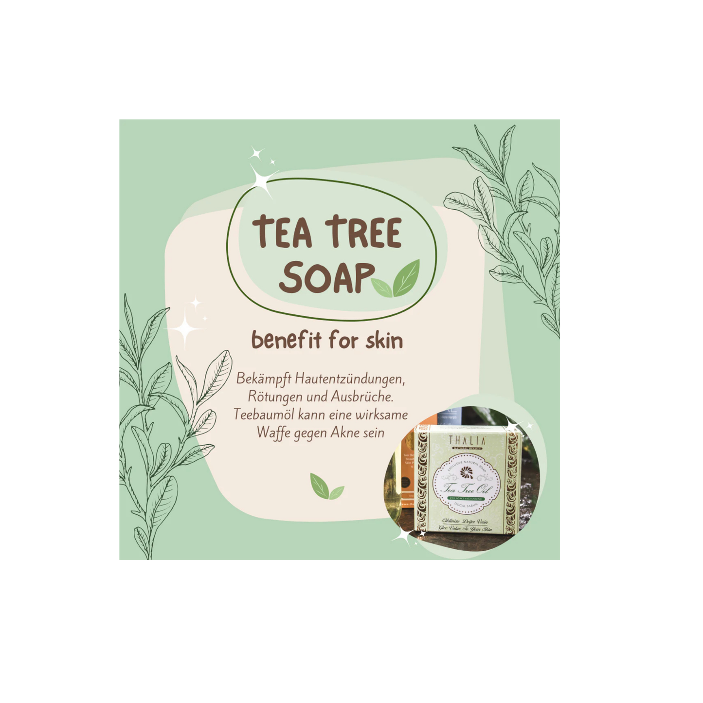Teebaumöl Seife 150g