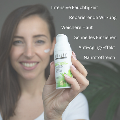 Aloe Vera Reparatur & Feuchtigkeitsspendende Gesichtscreme 50ml