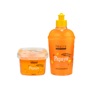 Cocktail Körperpeeling & Duschgel - Papaya