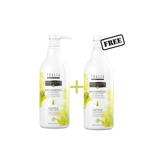1 + 1 Gratis - Brennnessel & Rosskastanie Shampoo à 1000ml (=2000ml)