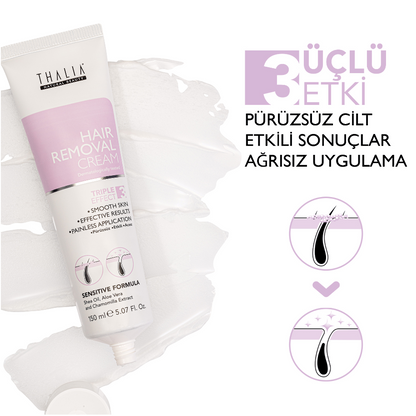1 + 1 Gratis Aloe Vera & Kamille Enthaarungscreme 150ml