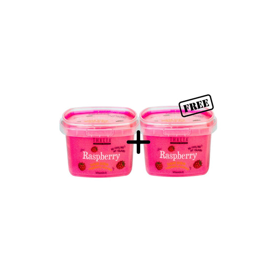 1 + 1 Gratis Cocktail Körperpeeling mit Himbeerduft 300g