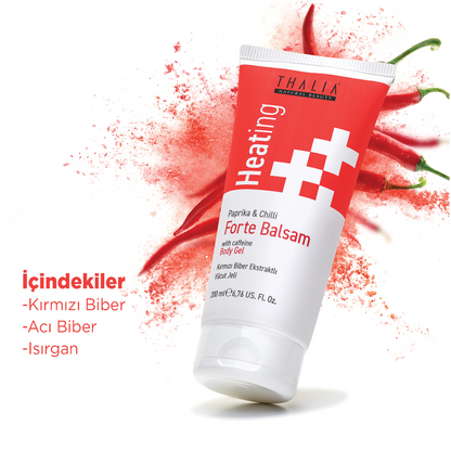 1 + 1 Gratis Paprika & Chilli Massagegel/ Forte Balm 200ml