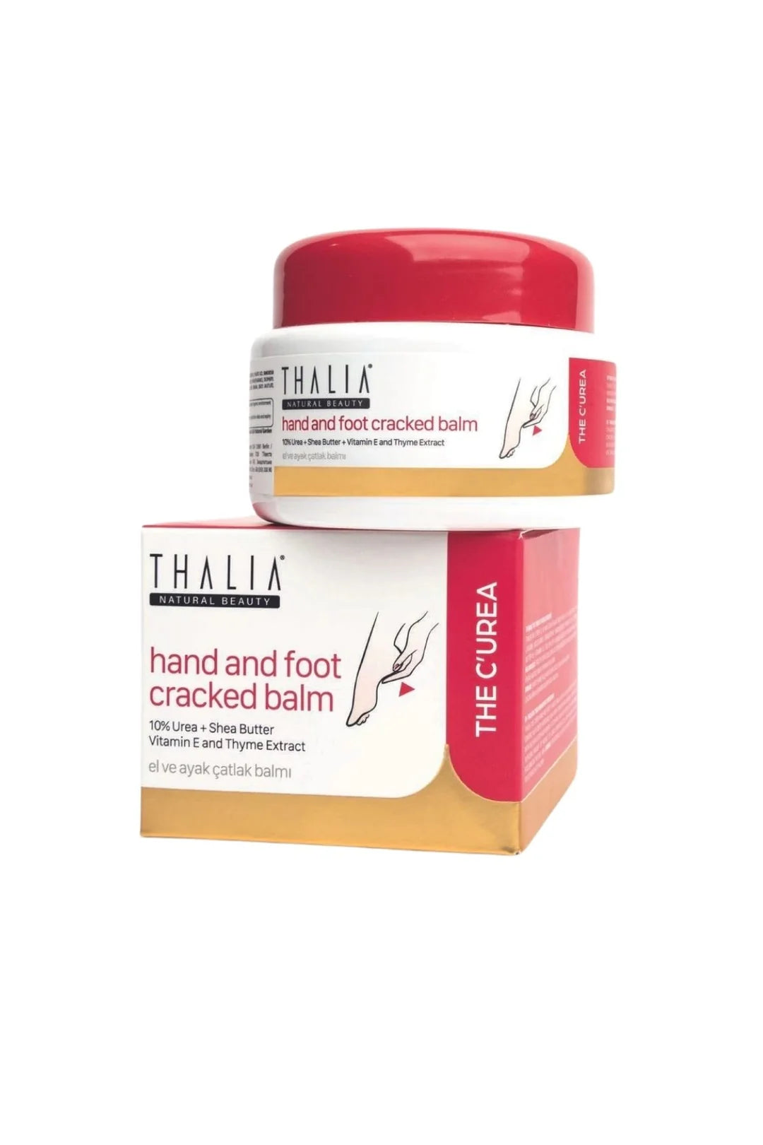 The C'urea Hand- & Fußbalsam (10% Urea) – Intensive Pflege für rissige & sehr trockene Haut 100ml