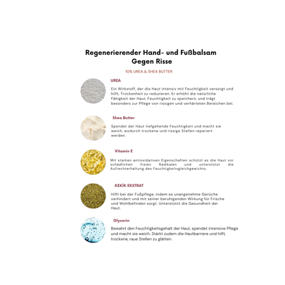 The C'urea Hand- & Fußbalsam (10% Urea) – Intensive Pflege für rissige & sehr trockene Haut 100ml