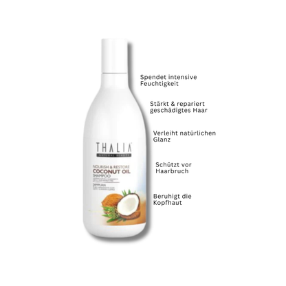Kokosnussöl Pflegendes & Wiederherstellendes Shampoo 300ml