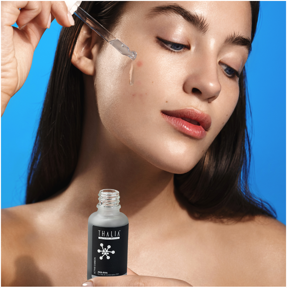 1+ 1 Gratis - Peeling-Detox-Serum mit Aktivkohle + AHA/BHA 30ml