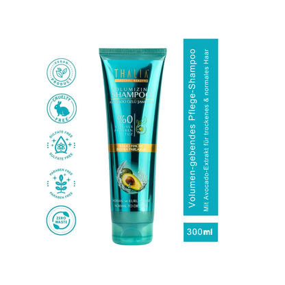 SparSet - 3x Avocado Öl 3D Feuchtigkeitsshampoo (300 ML) – Für trockenes & normales Haar