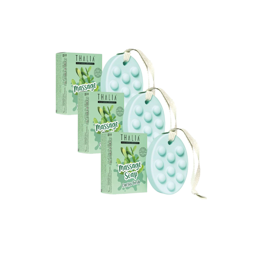 SparSet - 3x Cactus Fresh Massage Seife 110g