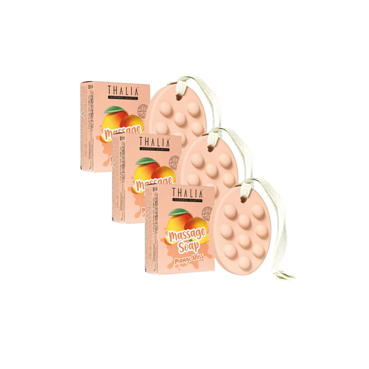 SparSet - 3x Mango Bliss Massage Seife 110g
