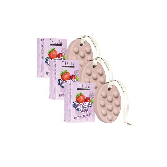 SparSet - 3x Dazzling Berry Mix Massage Seife 110g