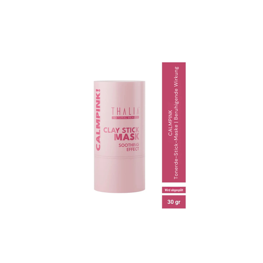 Clay Stick Mask Calm Pink! Tonerde-Stiftmaske Beruhigendes Pink! 30 g