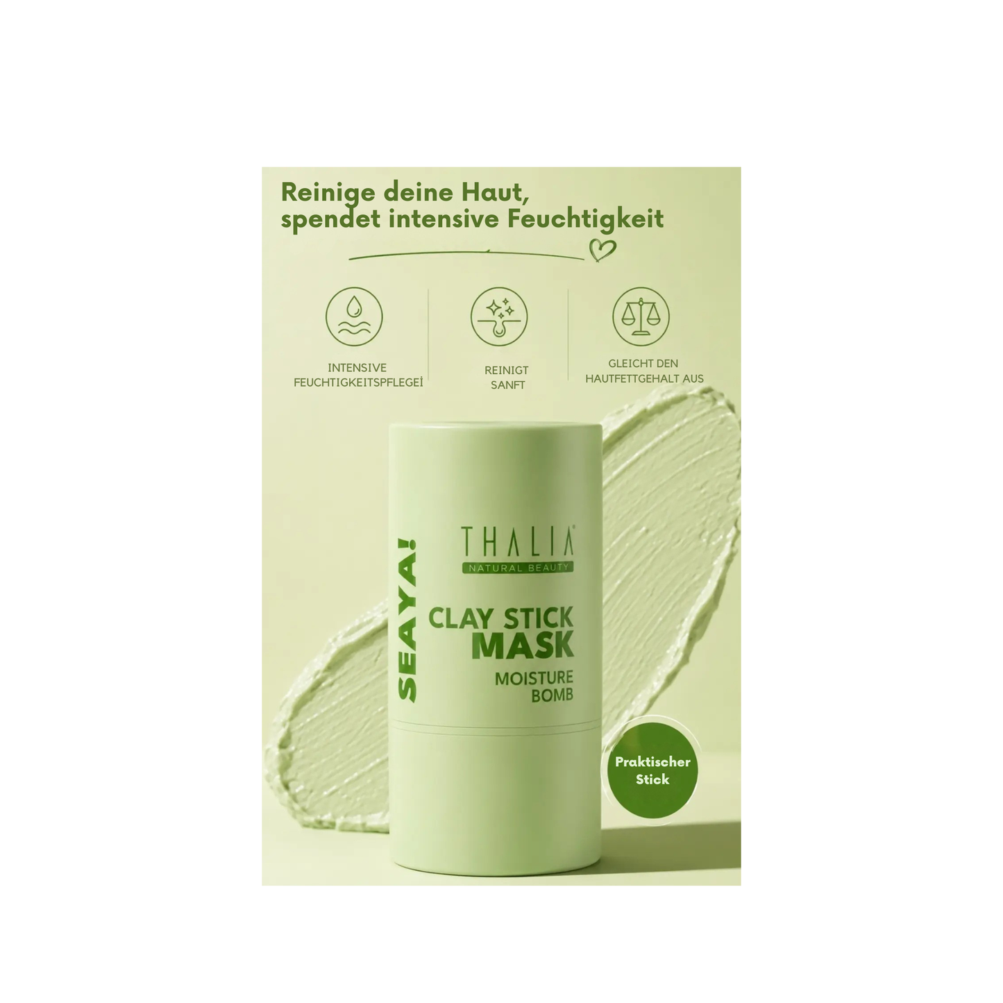 Clay Stick Mask SEAYA! Tonerde-Stiftmaske SEAYA! 30g