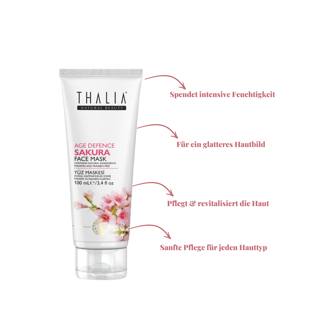 B-Ware Sakura Age Defense Gesichtsmaske 100ml