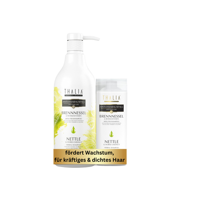 Duo Set Brennnessel & Rosskastanien Shampoo 1000ml & Brennnessel & Rosskastanien Shampoo 300ml