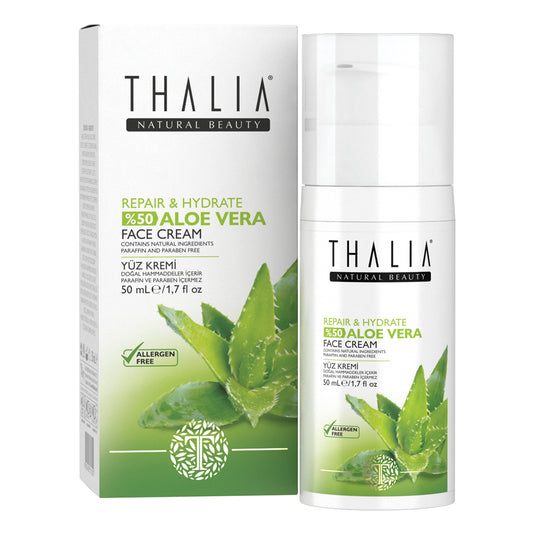 B-Ware Aloe Vera Reparatur & Feuchtigkeitsspendende Gesichtscreme 50ml