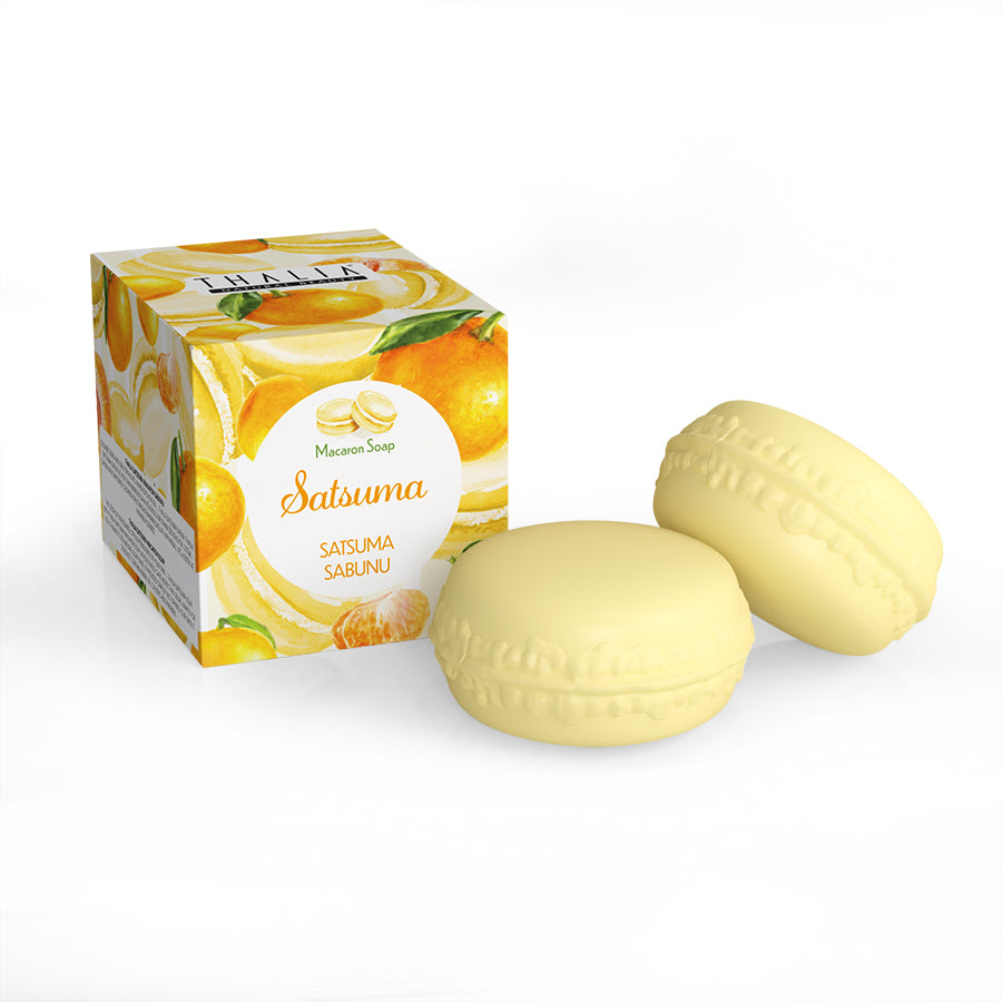 Satsuma (Mandarin) Macaron Seife 100g
