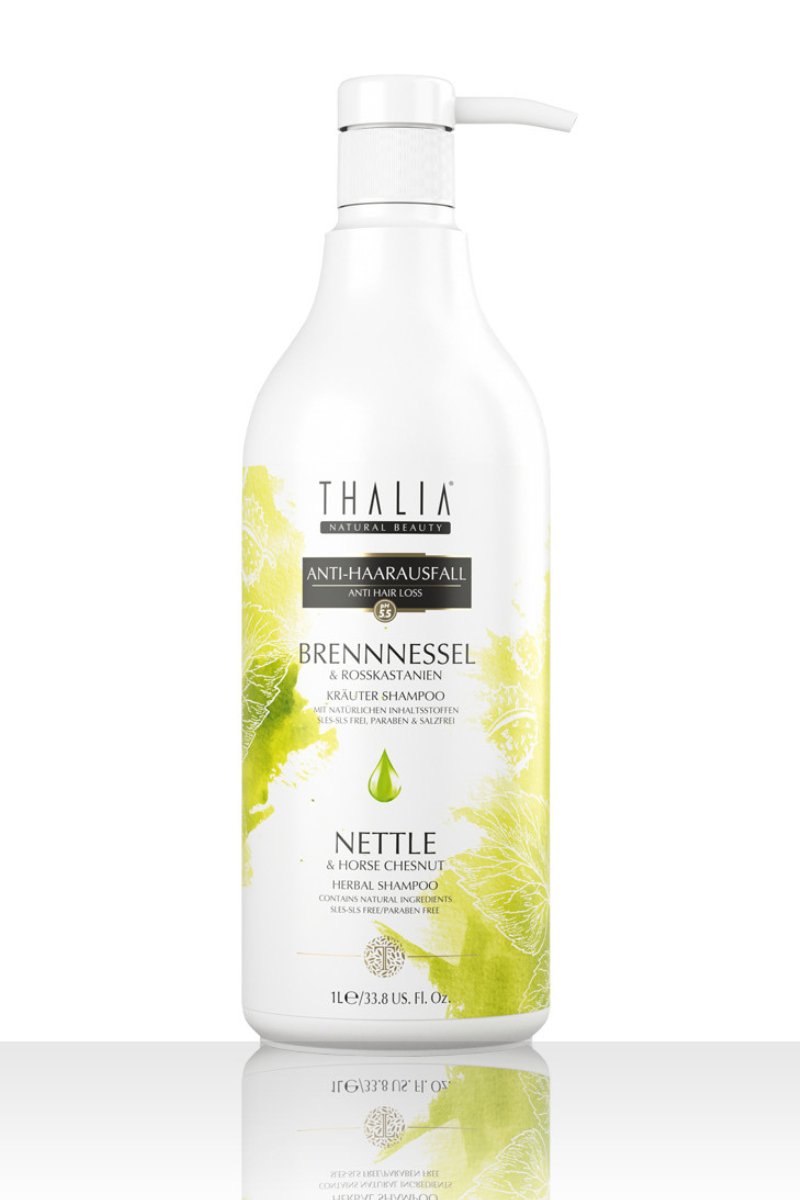 Brennnessel & Rosskastanien Shampoo 1000ml - unterstützt das Haarwachstum