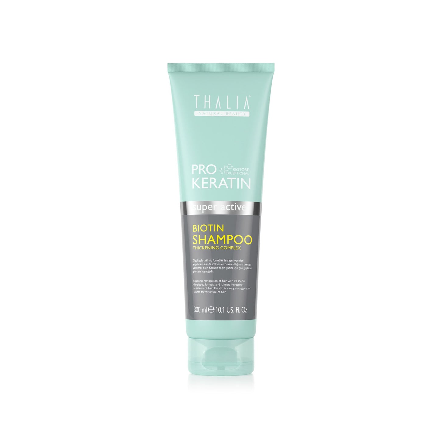 B-Ware PRO-KERATIN Biotin Shampoo 300ml - stärkende und glättende Wirkung