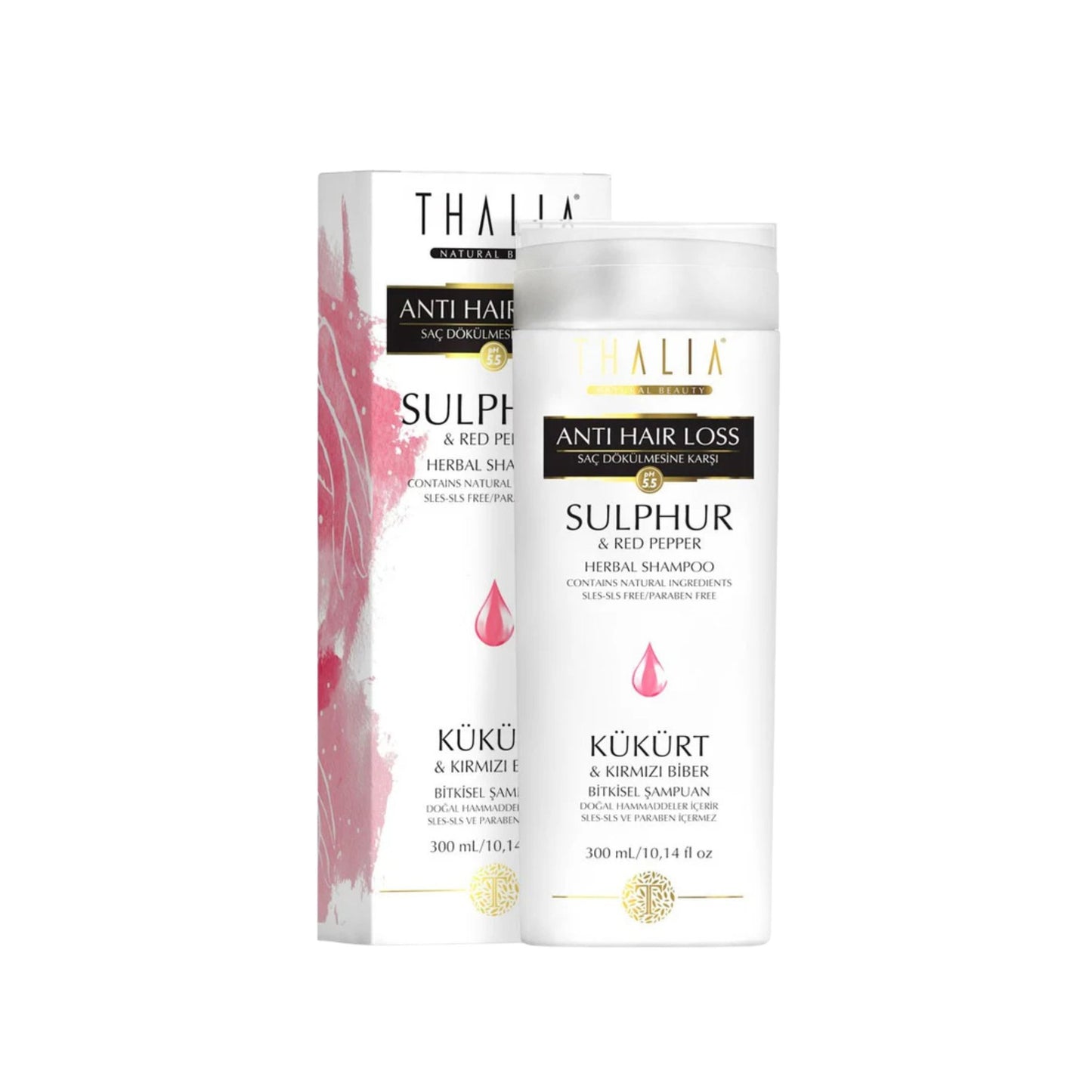 Schwefel & Chili Shampoo 300ml - gegen fettiges/ schuppiges Haar