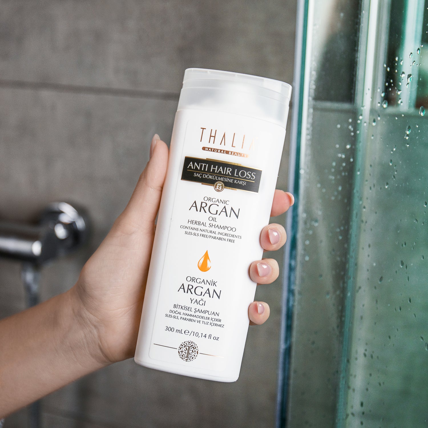 Bio-Arganöl Shampoo 300ml - für mehr Glanz & Volumen