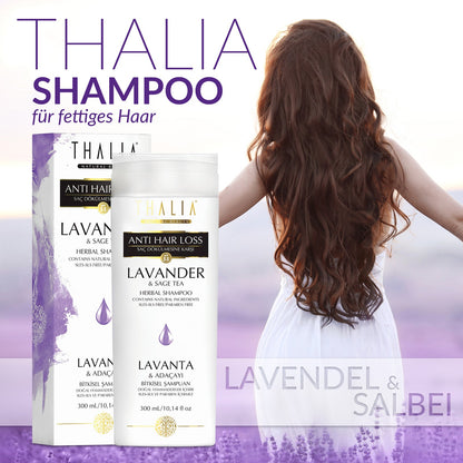 Lavendel & Salbei Shampoo 300ml - gegen fettige Haare