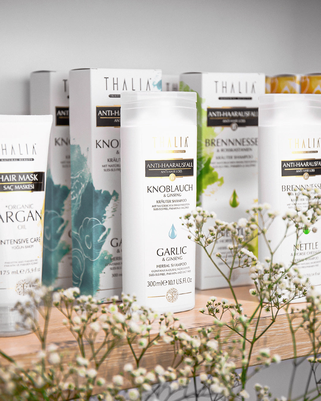Knoblauch & Ginseng Shampoo 300ml - gegen Haarausfall