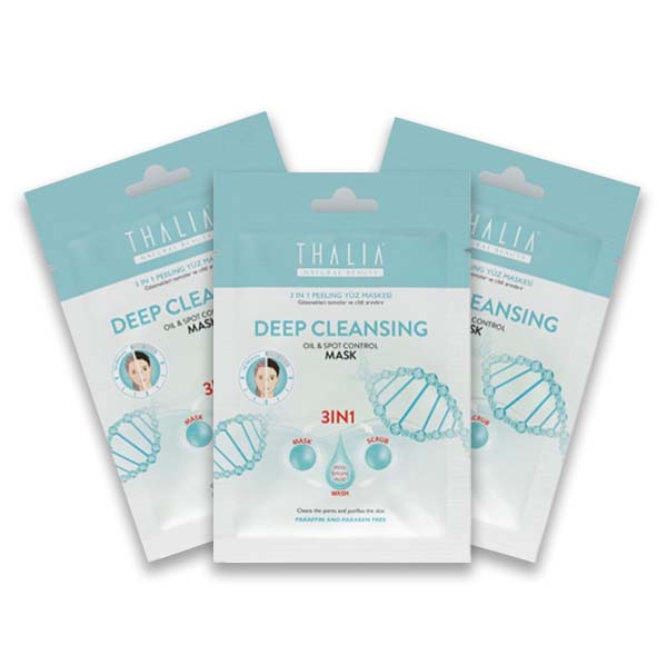 SparSet - 3x Acne Removal 3 in 1 Gesichtsmaske mit Peeling-Effekt à 15ml (=45ml)
