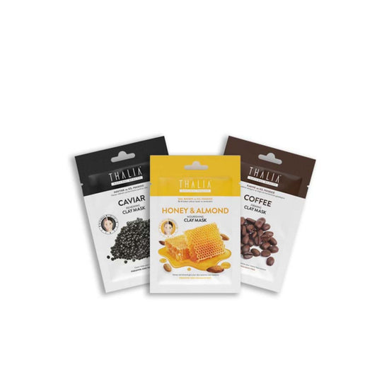 MixSet - Kaviar + Honig + Kaffee Gesichtsmaske à 15ml (=45ml)
