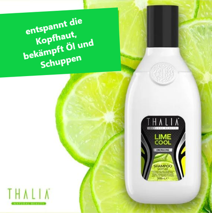 Lime & Cool Shampoo Energizing gegen Haarausfall & Schuppen - für Männer 300ml