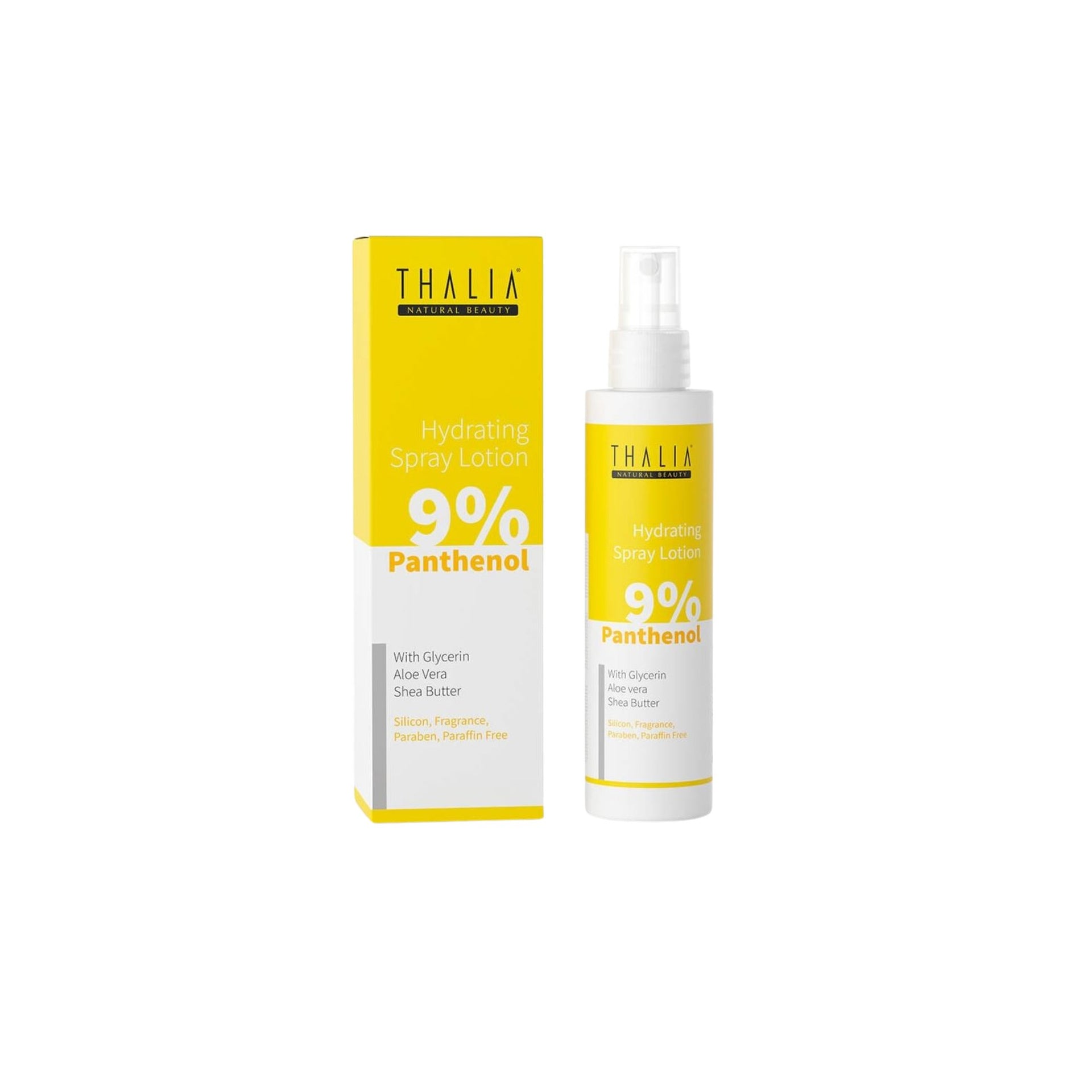 Panthenol 9% (Hydrating) Sprühlotion 150ml – Thalia Natural